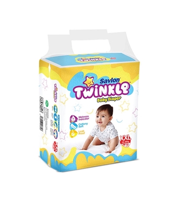 Buy Savlon Twinkle Baby Belt Diaper XXL 18(15 to 30kg) Online 