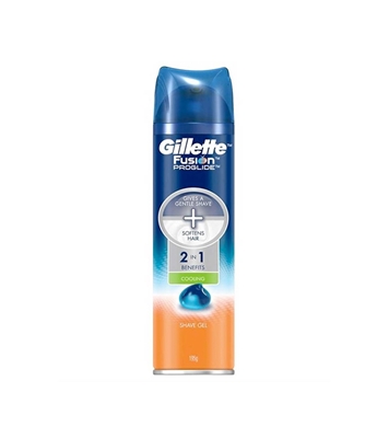 Buy Gillette Fusion Proglide Gel 2in1 Cooling 195gm Online