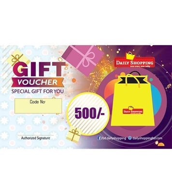 Buy Daily Shopping Gift Voucher 500 Tk Online