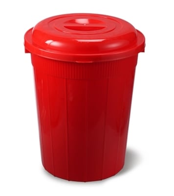 Drum Bucket With Lid 50L Red at Best Price in Bangladesh