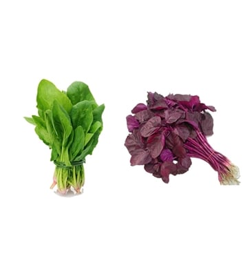 Vegetable Red AmaranthPer BundleAnd Vegetable Palong Shak per Bundle Combo Offer