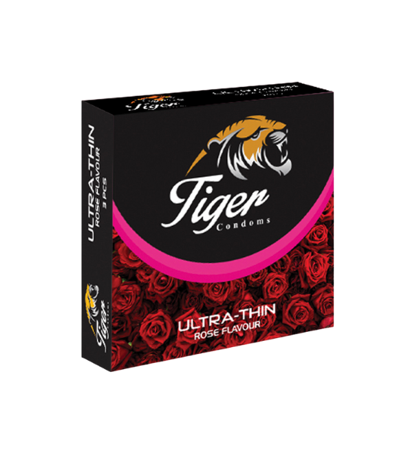 Buy Tiger Condom Plain Ultra Thin Rose Flv (36pcs) Online 