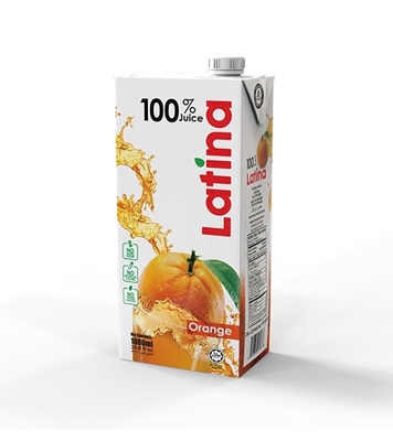 Picture of PRAN Latina Orange Juice 1000ml 2 pcs