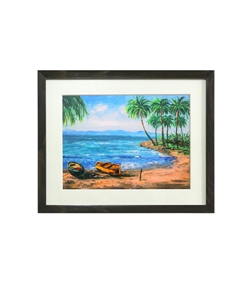 Buy Wooden Frame Sea Beach WB (12x15) at Best Price In Bangladesh