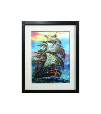 Buy Wooden Frame Sampan WB (12x15) at Best Price In Bangladesh