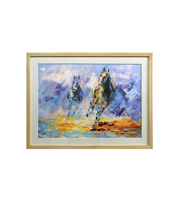 Buy Wooden Gap Frame Horse Race(25x35) at Best Price In Bangladesh