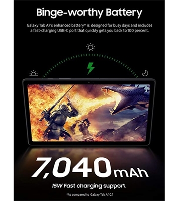 Buy Samsung Galaxy Tab A7 10.4 2020 3GB 32GB Silver Online at Best Price