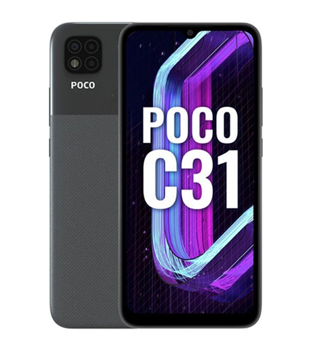 Buy Xiaomi Poco C31 with 3GB RAM 32GB ROM Shadow Gray Online at Best Price