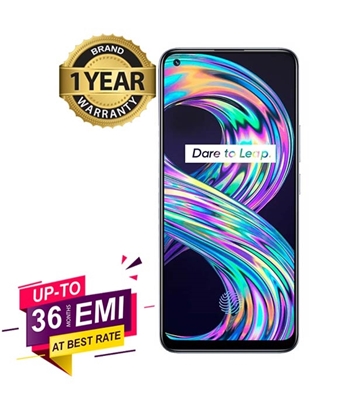 Buy realme 8 with 8GB ROM and 128GB ROM Silver Online at Best Price