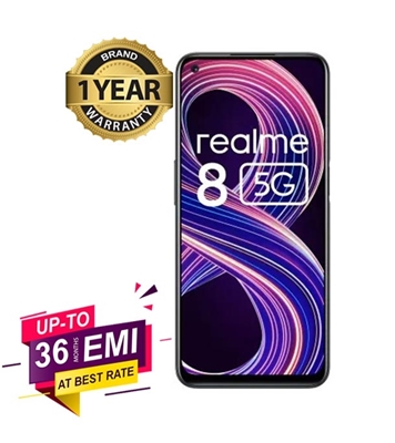 Buy realme 8 5G Connectivity with 8GB RAM and 128GB ROM- Black Online at Best Price