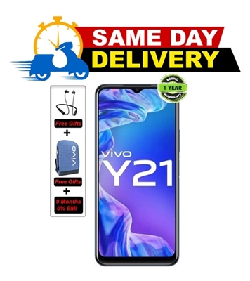 Picture of vivo Y21 4GB 64GB Metallic Blue