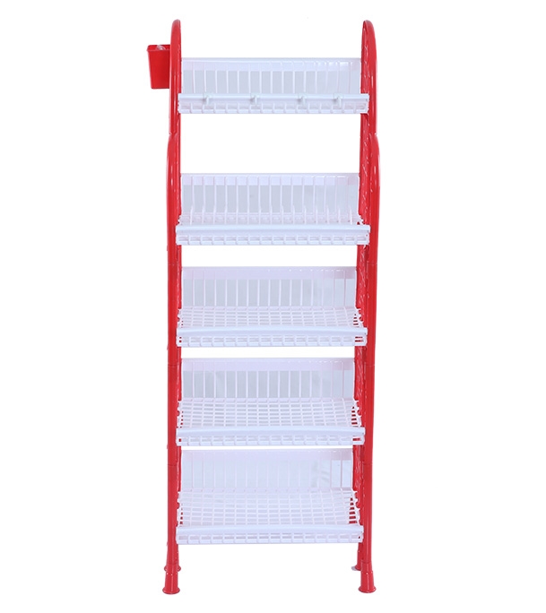 Popular Kitchen Rack 5 Step - Red 