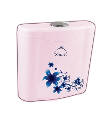 Shine Premium Flush Tank Pink at  Best Price In Bangladesh