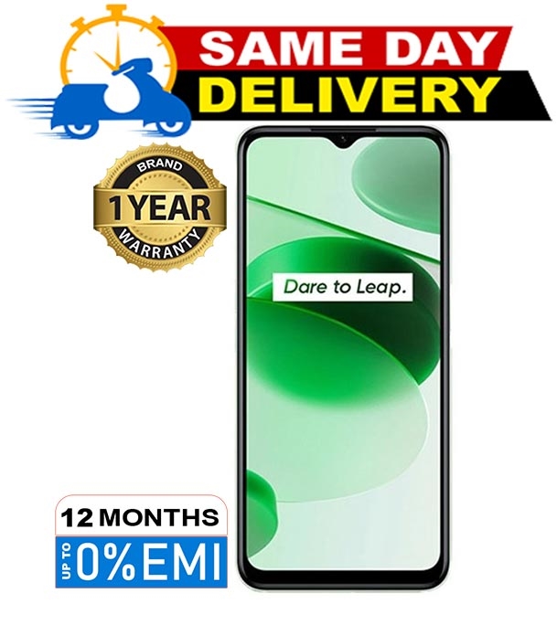 Picture of realme C35 with 4GB RAM and 128GB ROM Glowing Green