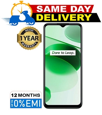 Picture of realme C35 with 4GB RAM and 128GB ROM Glowing Green