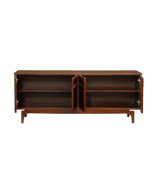 Buy Regal Wooden TV Trolley Online at Best Price