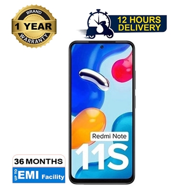 Picture of Xiaomi Redmi Note 11S with 6GB RAM and 128GB ROM Space Black (Best Price Challenged)