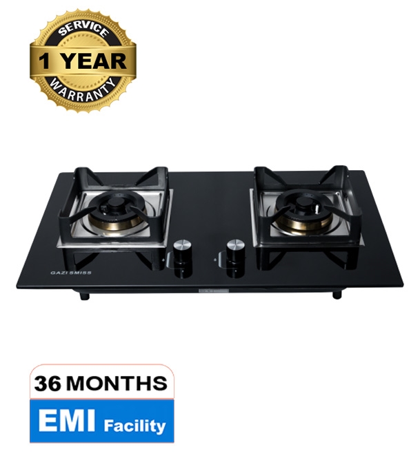 Buy Gazi Smiss Gas Stove High Quality Tempered Glass B230 (Natural