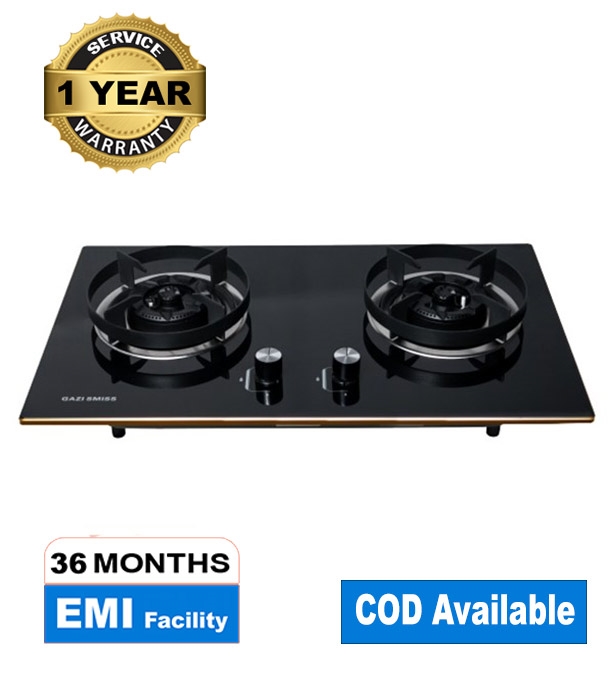 Buy Gazi Smiss Gas Stove High Quality Tempered Glass B 303