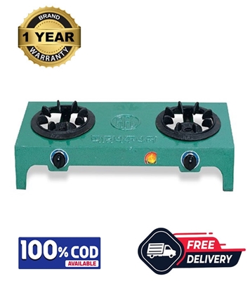 Picture of RFL Double Manual Gas Stove CI NG C-201