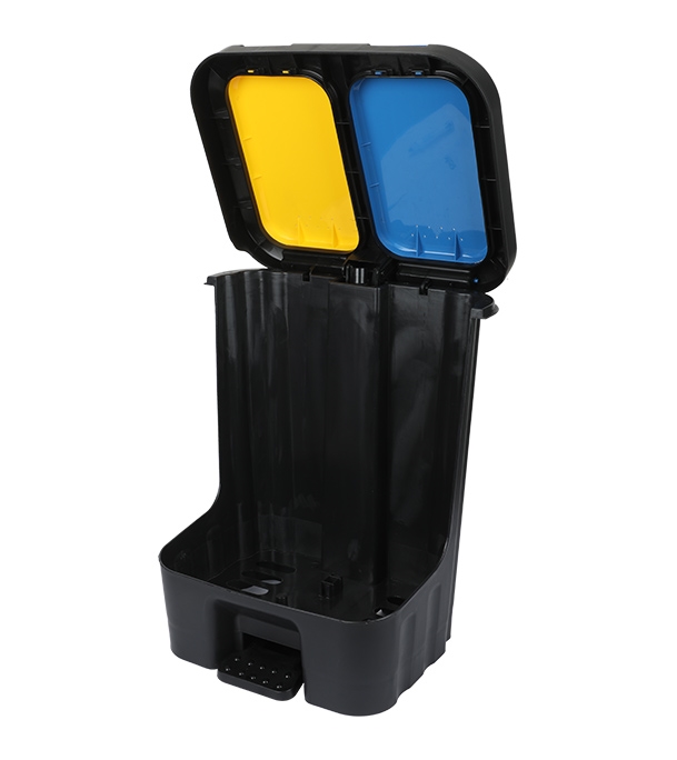 Buy Twin Paddle Bin 20L Yellow 