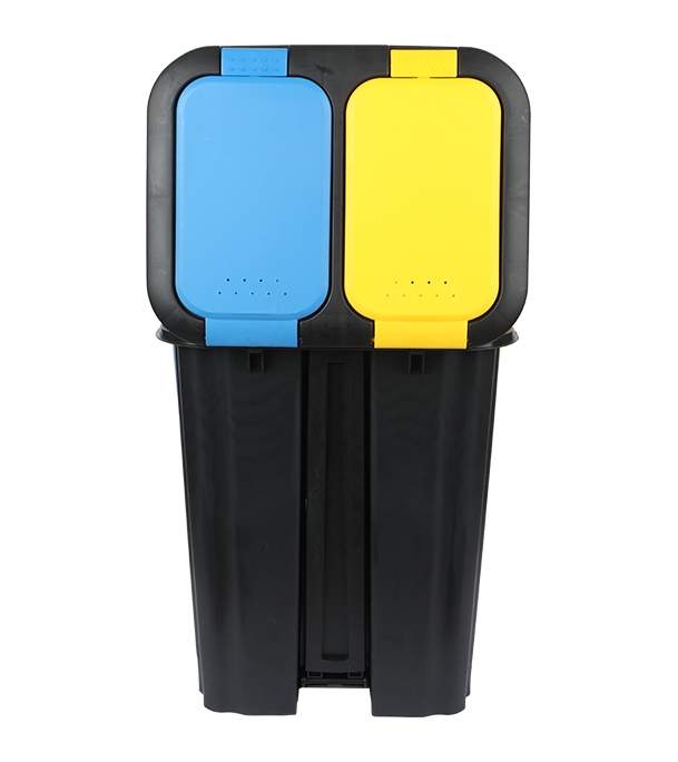 Buy Twin Paddle Bin 20L Yellow 