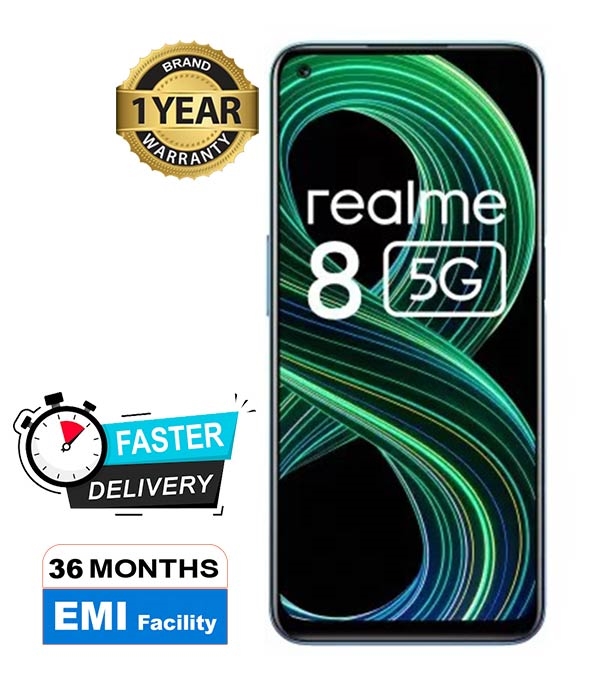 Picture of realme 8 5G Connectivity with 8GB RAM and 128GB ROM- Blue