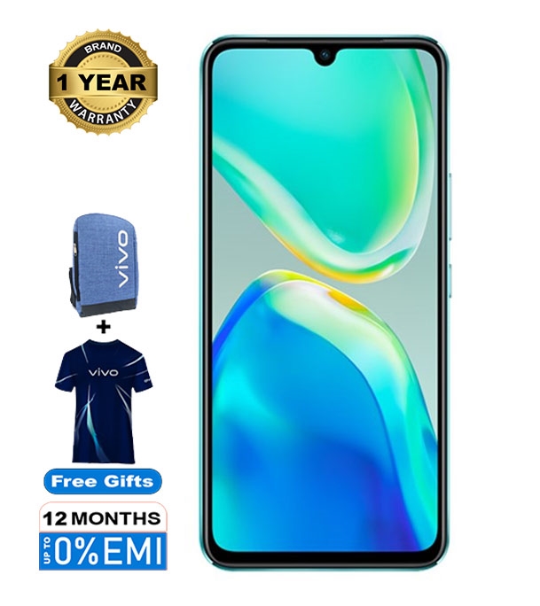 Picture of vivo V25 With 8GB RAM + Extended 8GB And ROM 256GB Aquamarine Blue