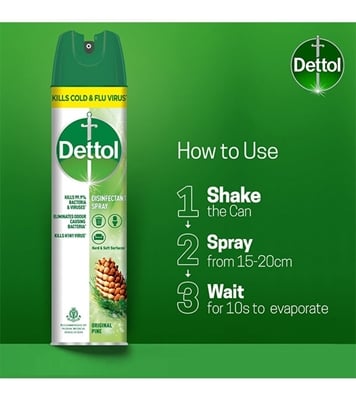 Dettol Disinfectant Spray Original Pine 225ml