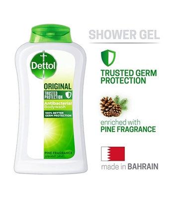 Dettol Antibacterial Body Wash Original Pine 250ml Shower Gel