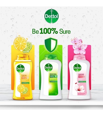 Dettol Antibacterial Body Wash Original Pine 250ml Shower Gel