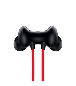 Picture of Oneplus Bullets Z2 Bluetooth Wireless in Ear Earphones with Mic, Bombastic Bass - 12.4 Mm Drivers, 10 Mins Charge - 20 Hrs Music, 30 Hrs Battery Life Acoustic Red