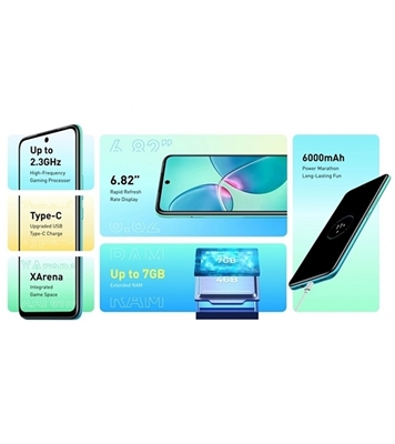 Picture of Infinix Hot 12 Play 4GB 64GB Daylight Green (Best Price)