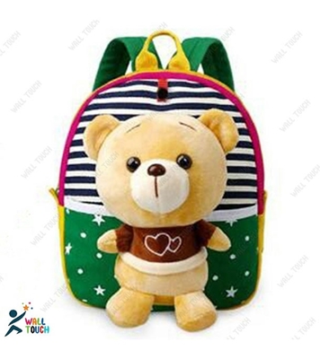 Picture of TEDDY BEAR Soft Plush Doll Puppet Cartoon Animal Mini School Bag