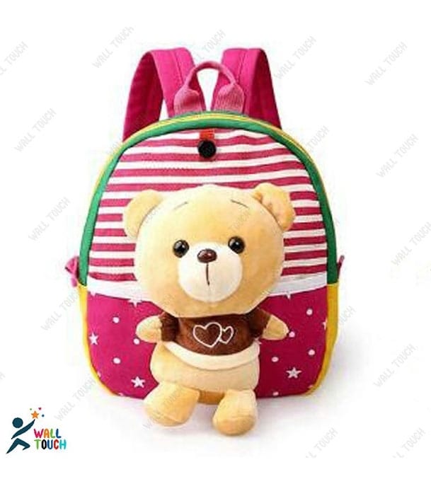 Picture of TEDDY BEAR Soft Plush Doll Puppet Cartoon Animal Mini School Bag