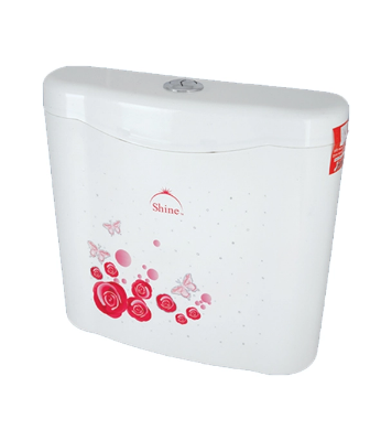 Buy Shine Premium Flush Tank Double Push White Online	