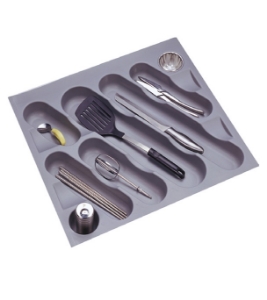 ABS Cutlery Tray Organizers For Kitchen Drawer K804C Fork Holder ABS Cutlery Tray Organizers For Kitchen Drawer ACT 405 Fork Holder
