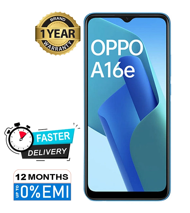 Buy Oppo A16e 4GB RAM and 64GB ROM- Blue at Best Price