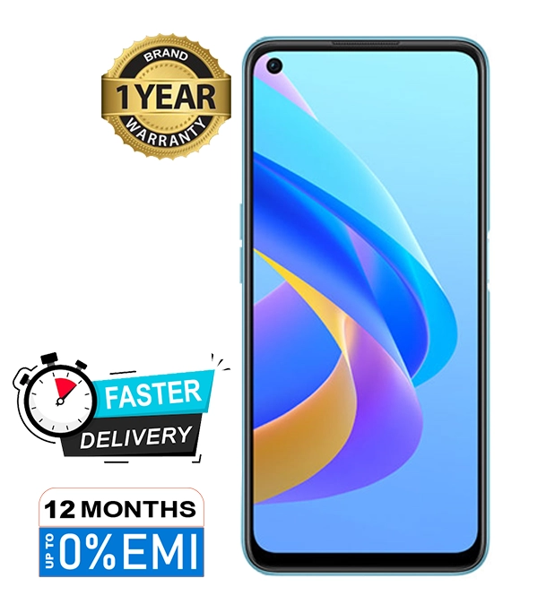 Picture of Oppo A76 with RAM  6GB and ROM 128GB- Glowing Blue