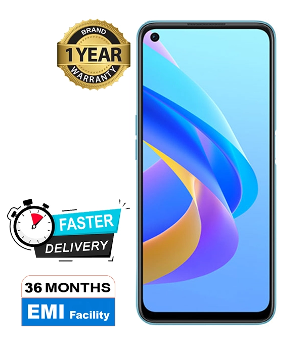 Picture of Oppo A76 with RAM  6GB and ROM 128GB- Glowing Blue  (Best Price)