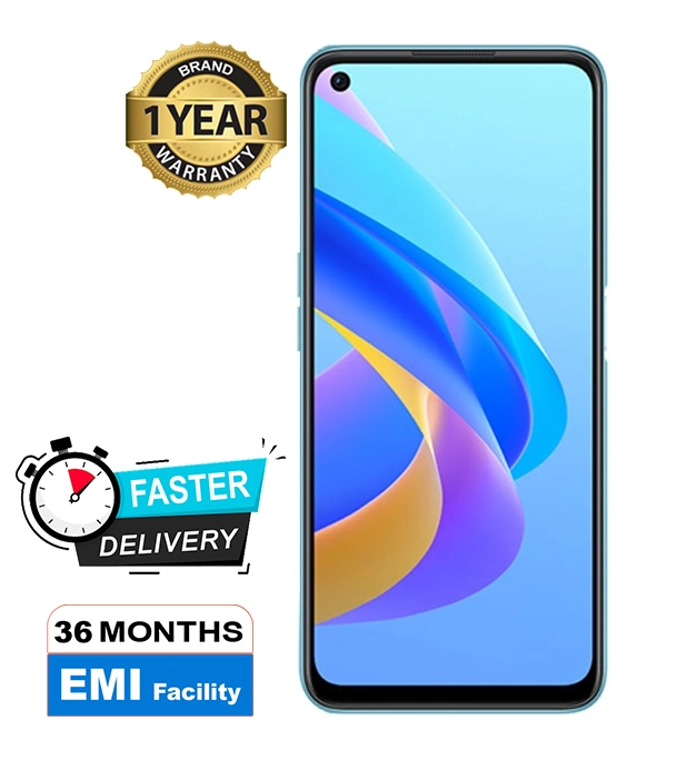 Picture of Oppo A76 with RAM  6GB and ROM 128GB- Glowing Black (Best Price)