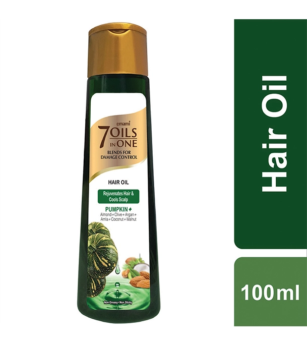 Emami 7 Oils in One Pumpkin Hair Oil 100ml