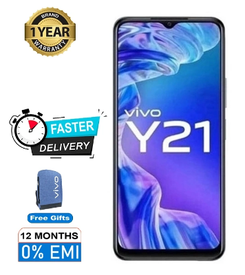 Buy vivo Y21 4GB 64GB Diamond Glow Online	