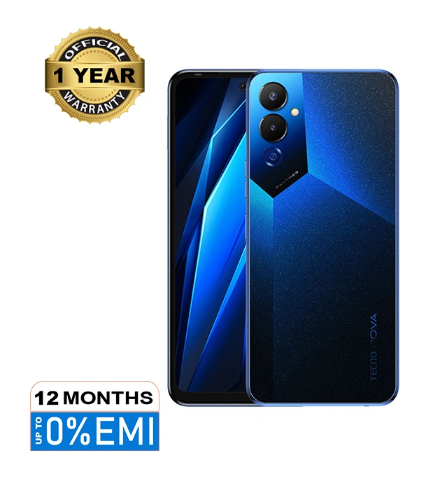 Buy Tecno Pova 4 LG7N 8GB RAM and 128GB ROM- Blue at Best Price In Bangladesh