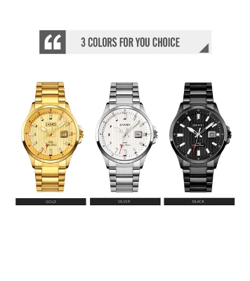  SKMEI 1654Quartz Waterproof Watch FOR Men 