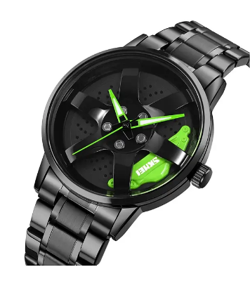 SKMEI 1787 Wheels watch for mens waterproof 