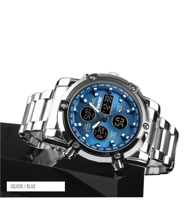 SKMEI 1389 Sports Fashion Quartz Dual Display Watch