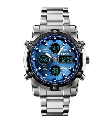 SKMEI 1389 Sports Fashion Quartz Dual Display Watch