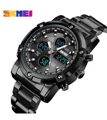 SKMEI 1389 Sports Fashion Quartz Dual Display Watch 