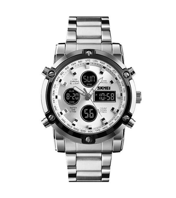 SKMEI 1389 Sports Fashion Quartz Dual Display Watch